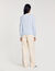 Pull bicolore en laine et cachemire 