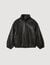 Blouson en cuir oversize