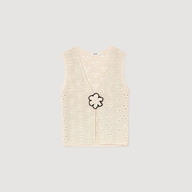 Gilet en crochet 