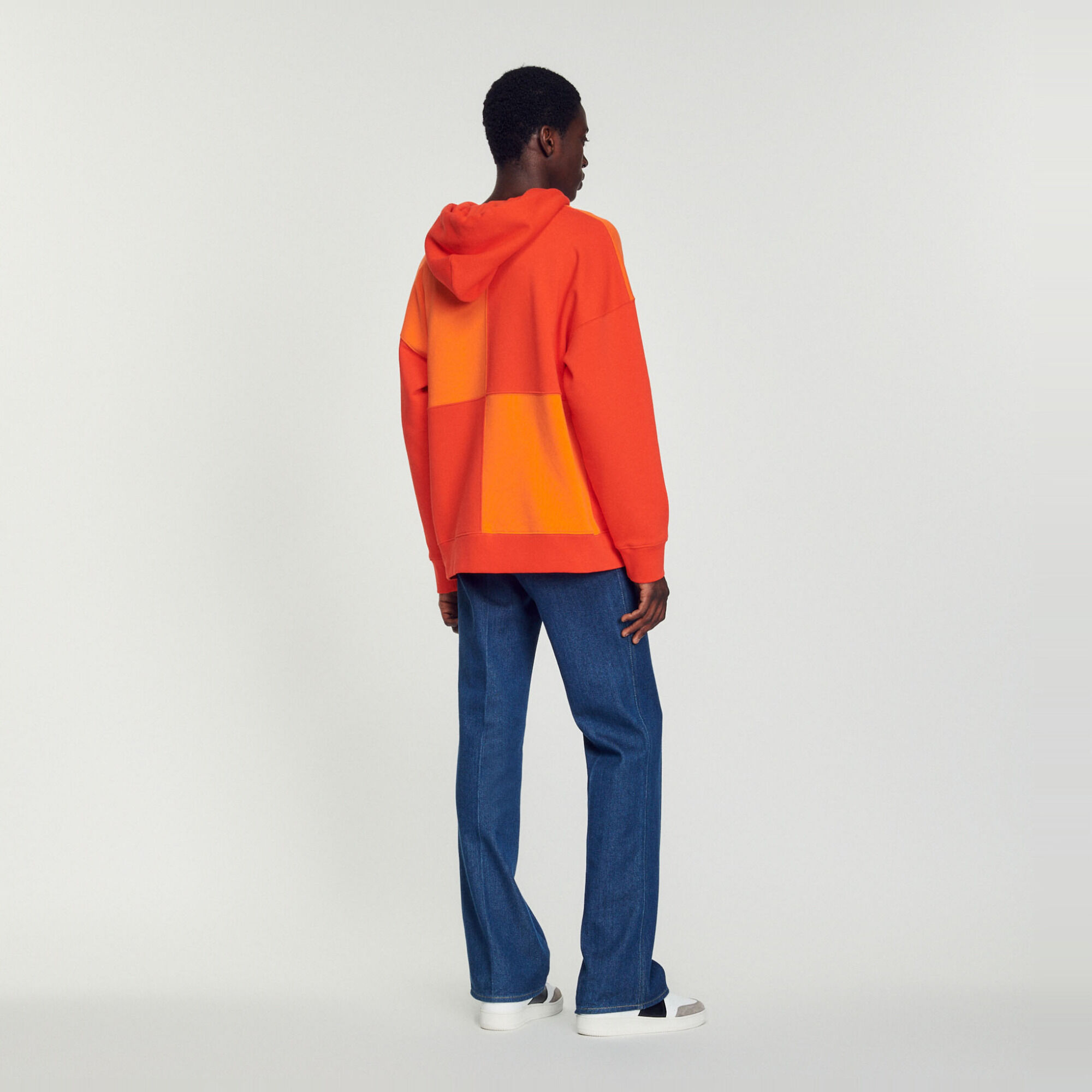 Hoodie oversize molletonné
