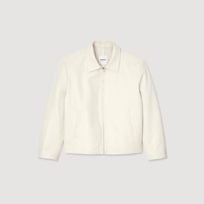 Blouson en cuir 