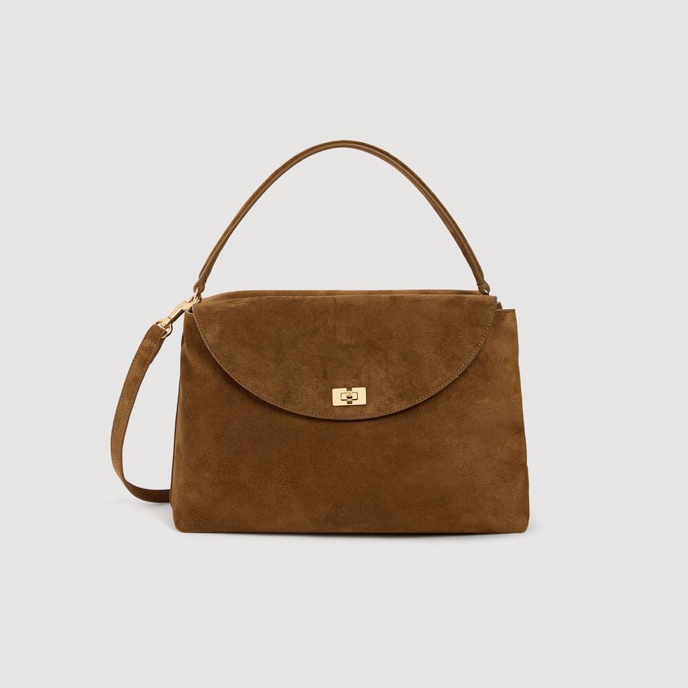 Sandro Sac en suède LE GRAND BAZAAR – Beige – vue 10