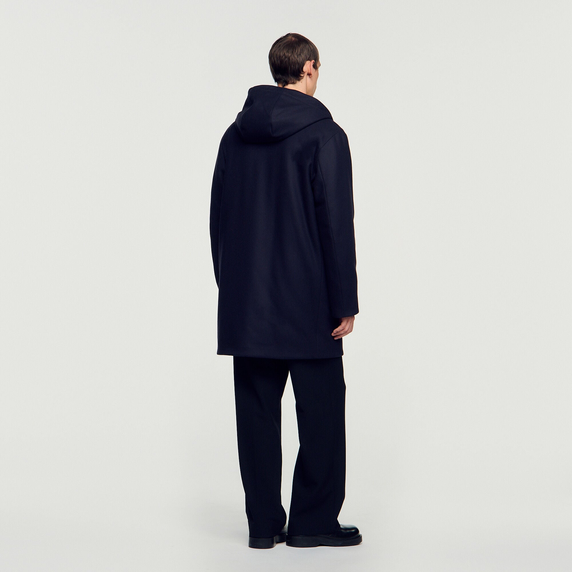 Parka en laine et cachemire - Homme | Sandro Paris