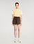 Jupe short à pli 