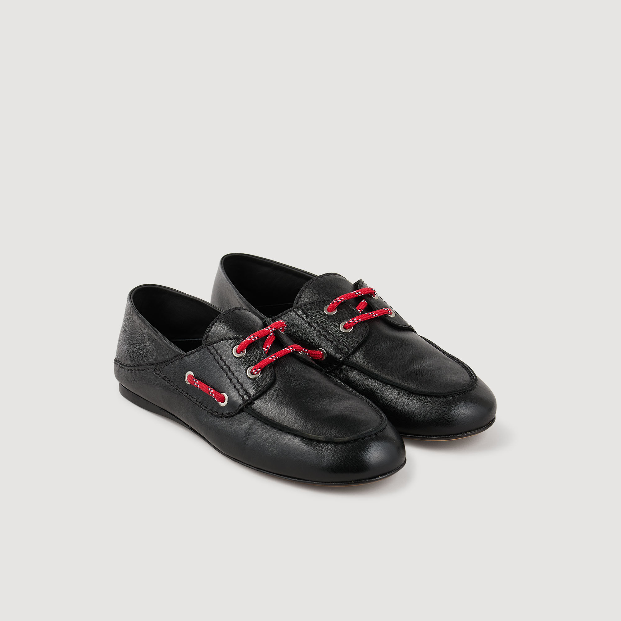 Mocassins bateau en cuir