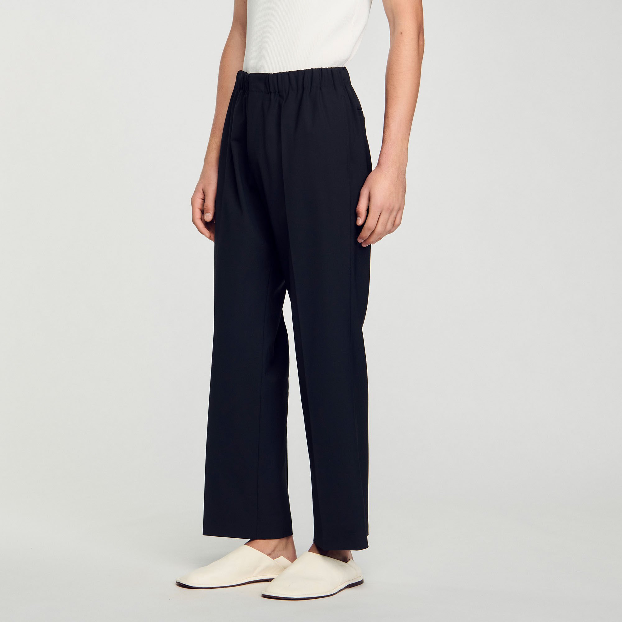 Pantalon large 