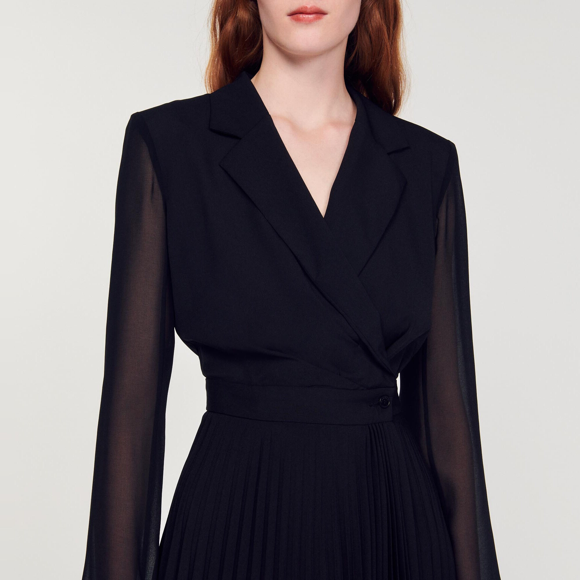 Robe portefeuille  - Femme | Sandro Paris