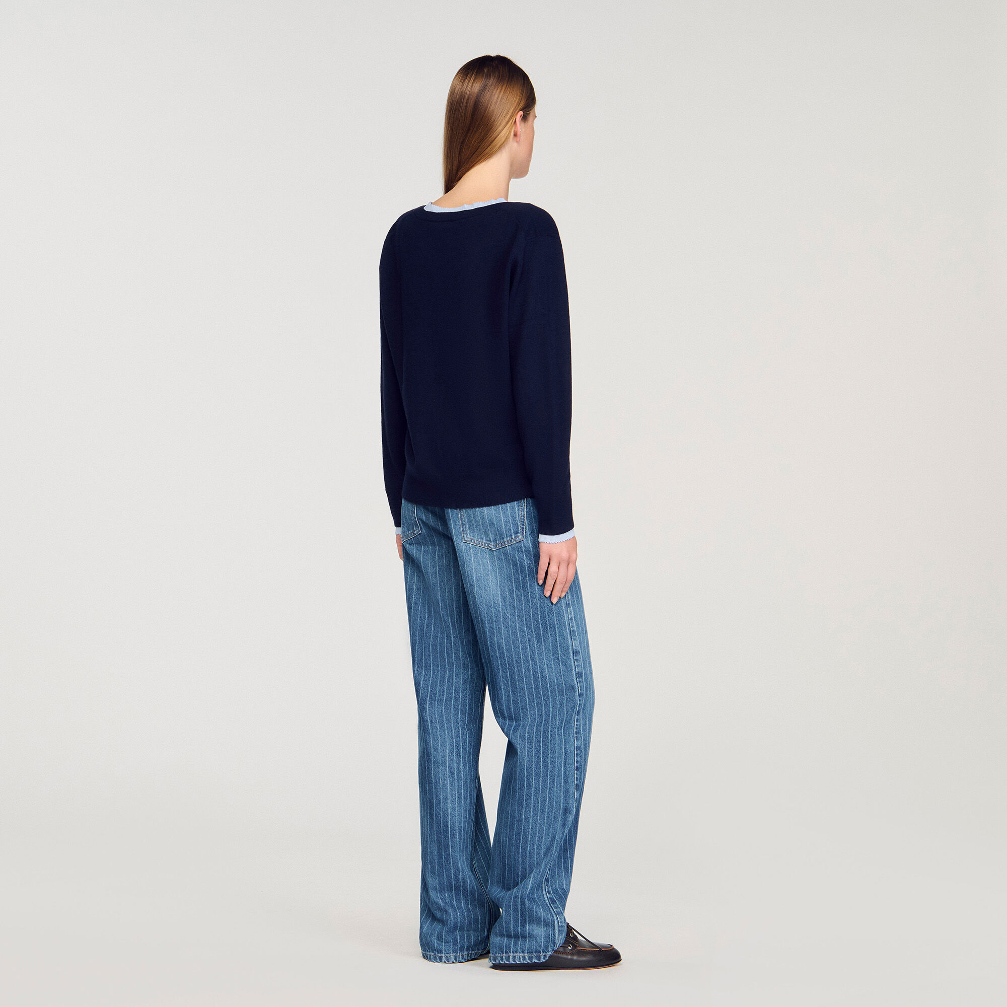 Pull en laine et cachemire