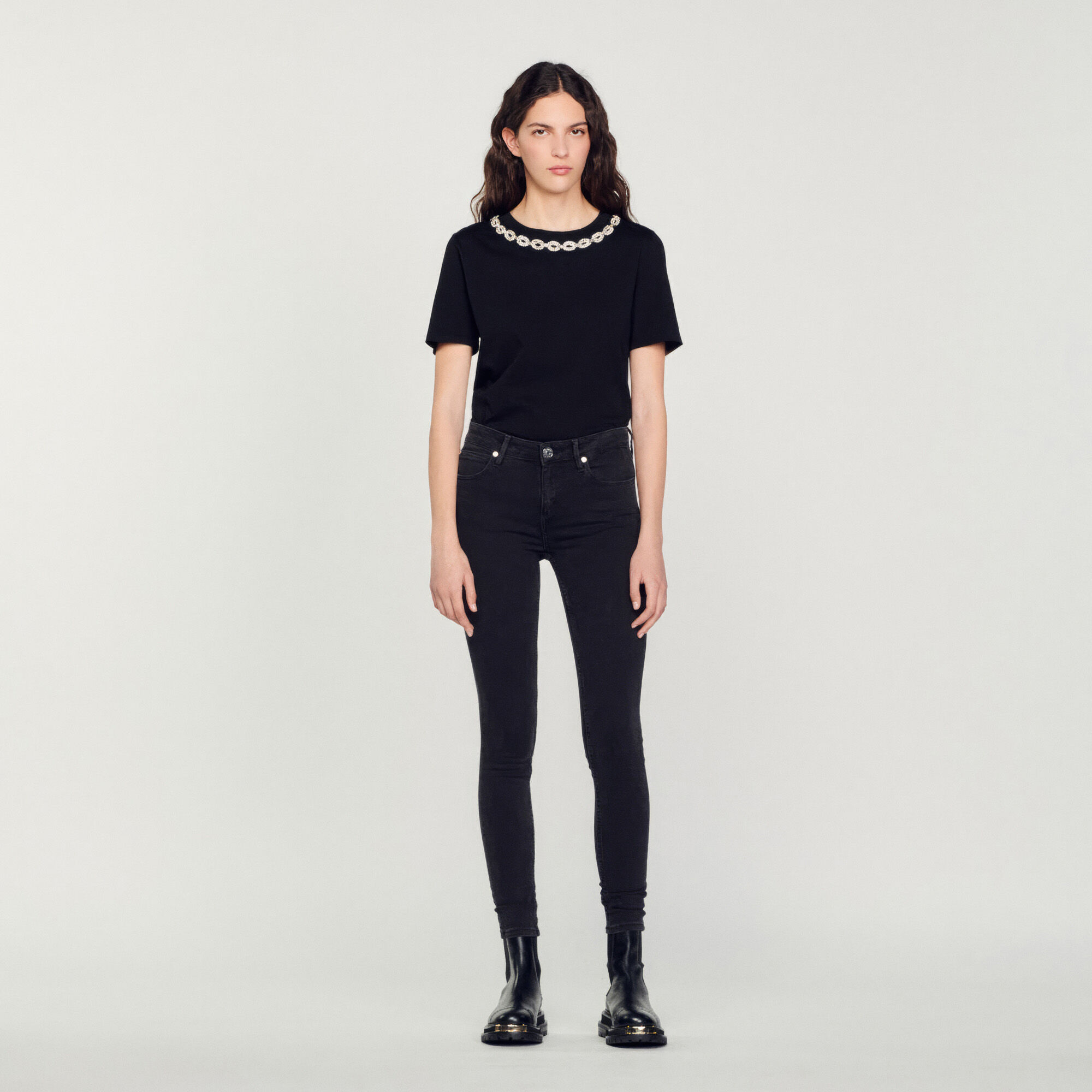 Jean slim taille normale