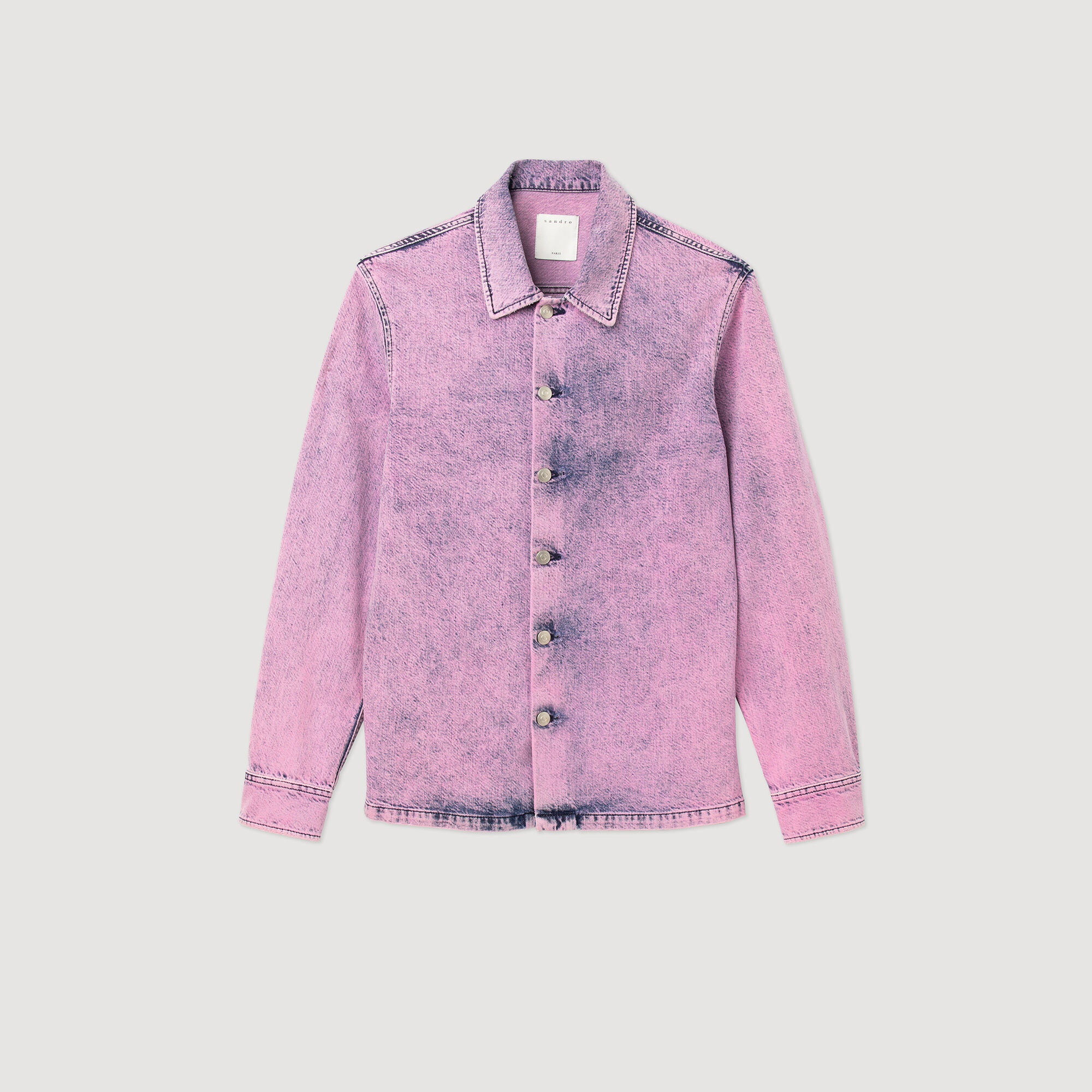 Blouson worker délavé