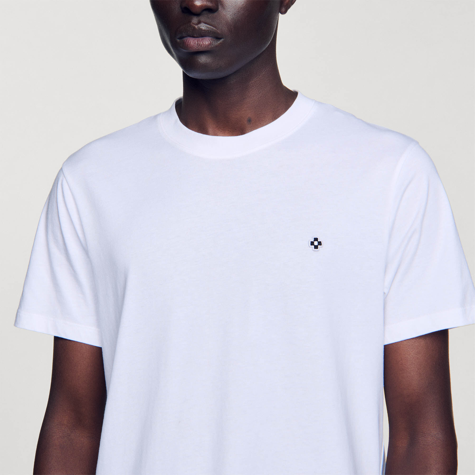 T-shirt patch Square Cross