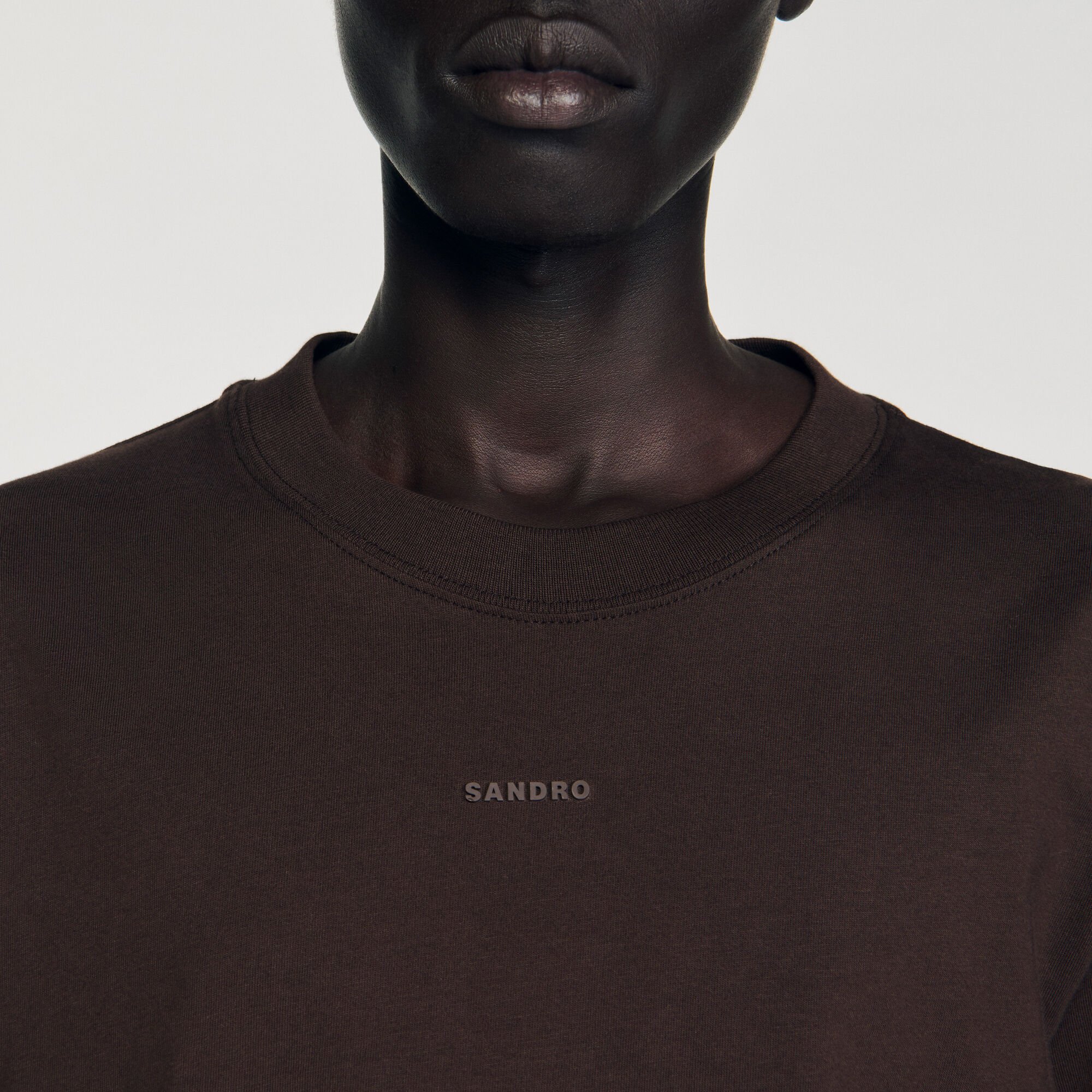 T-shirt en coton à logo