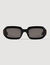 Lunettes de soleil rectangles
