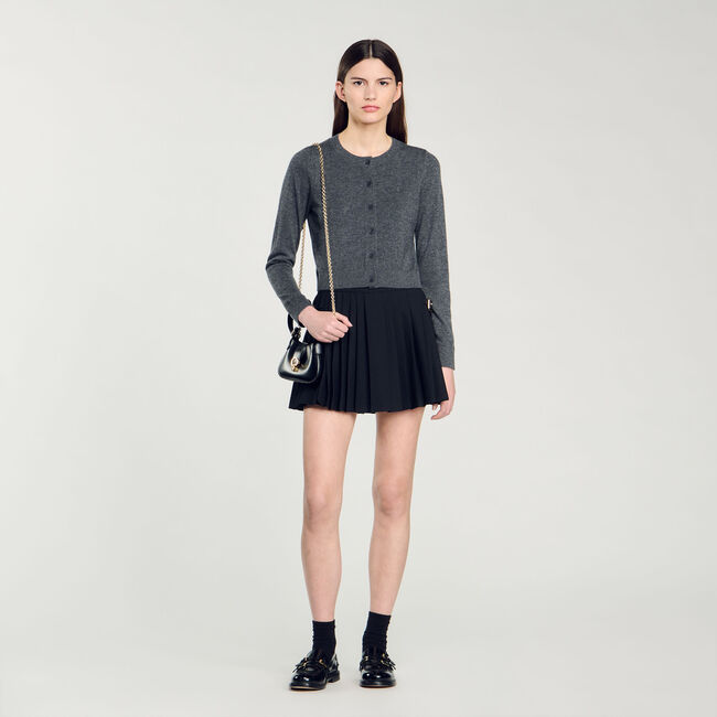 Cardigan en laine et cachemire