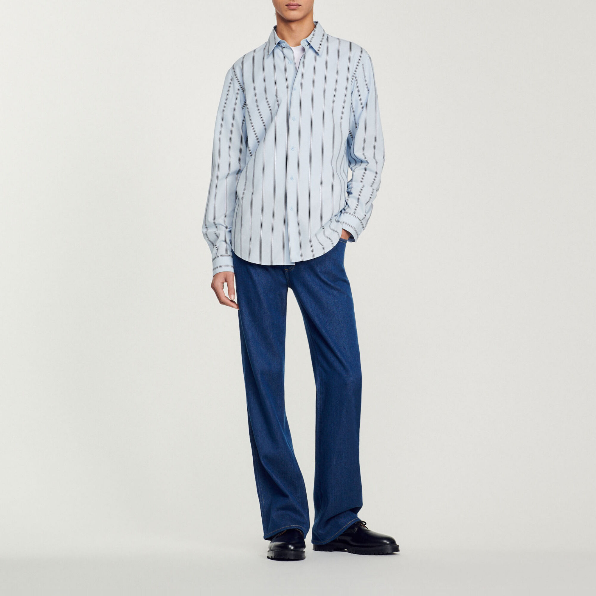 Chemise à rayures