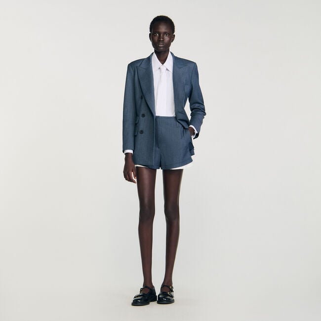 Short rayé 