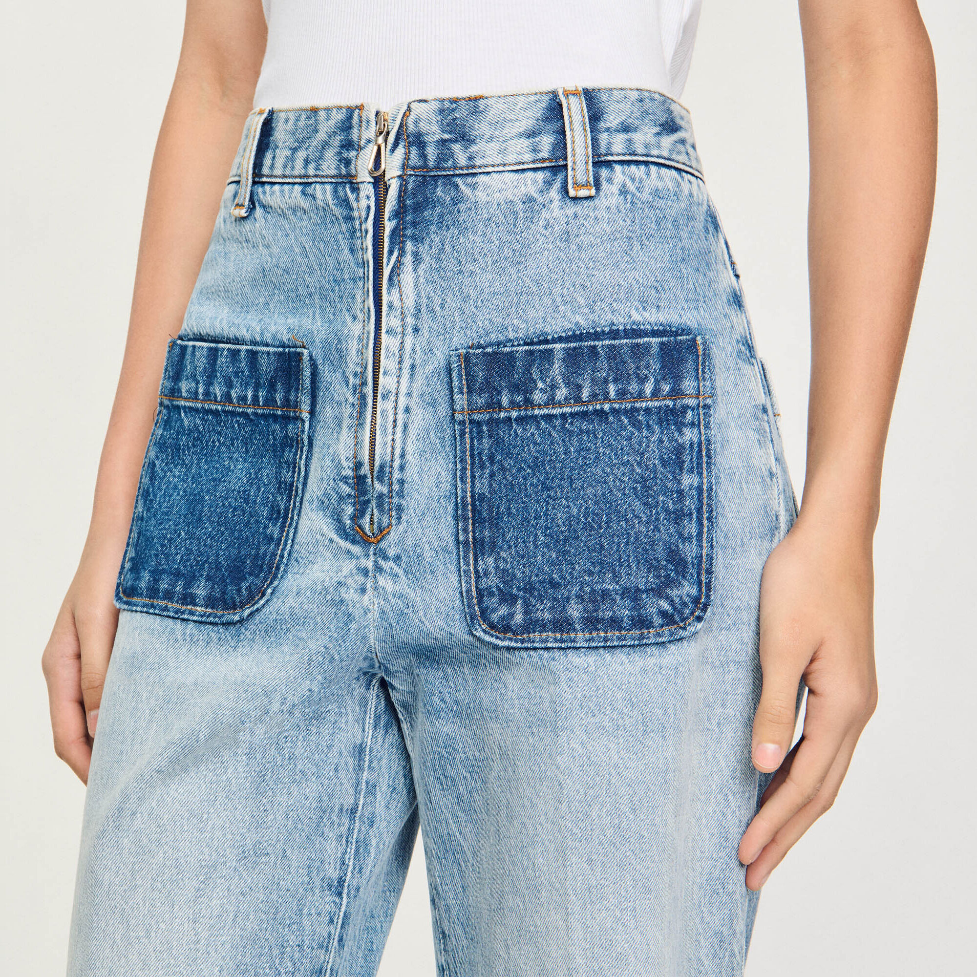 Jean taille haute