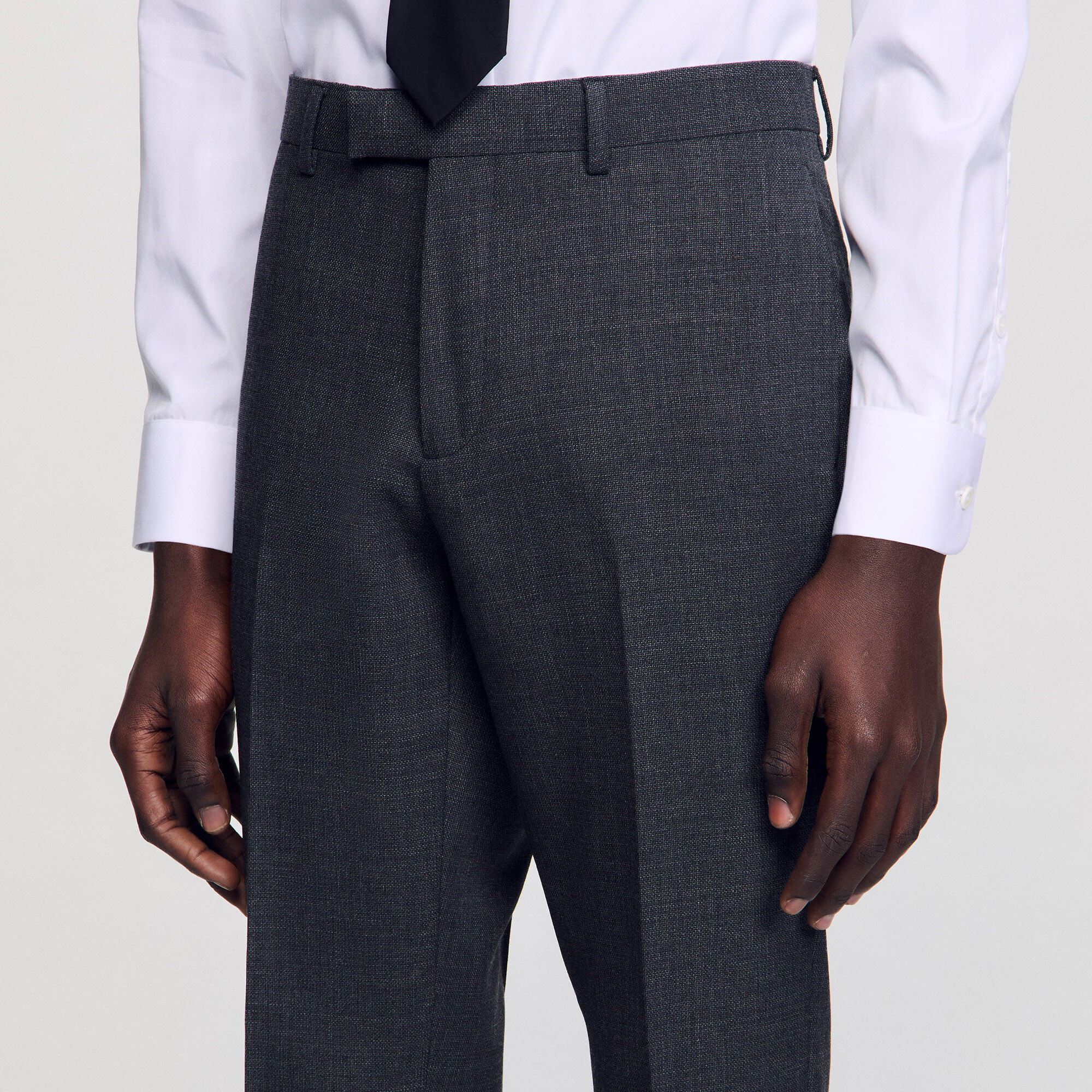 Pantalon de costume en laine