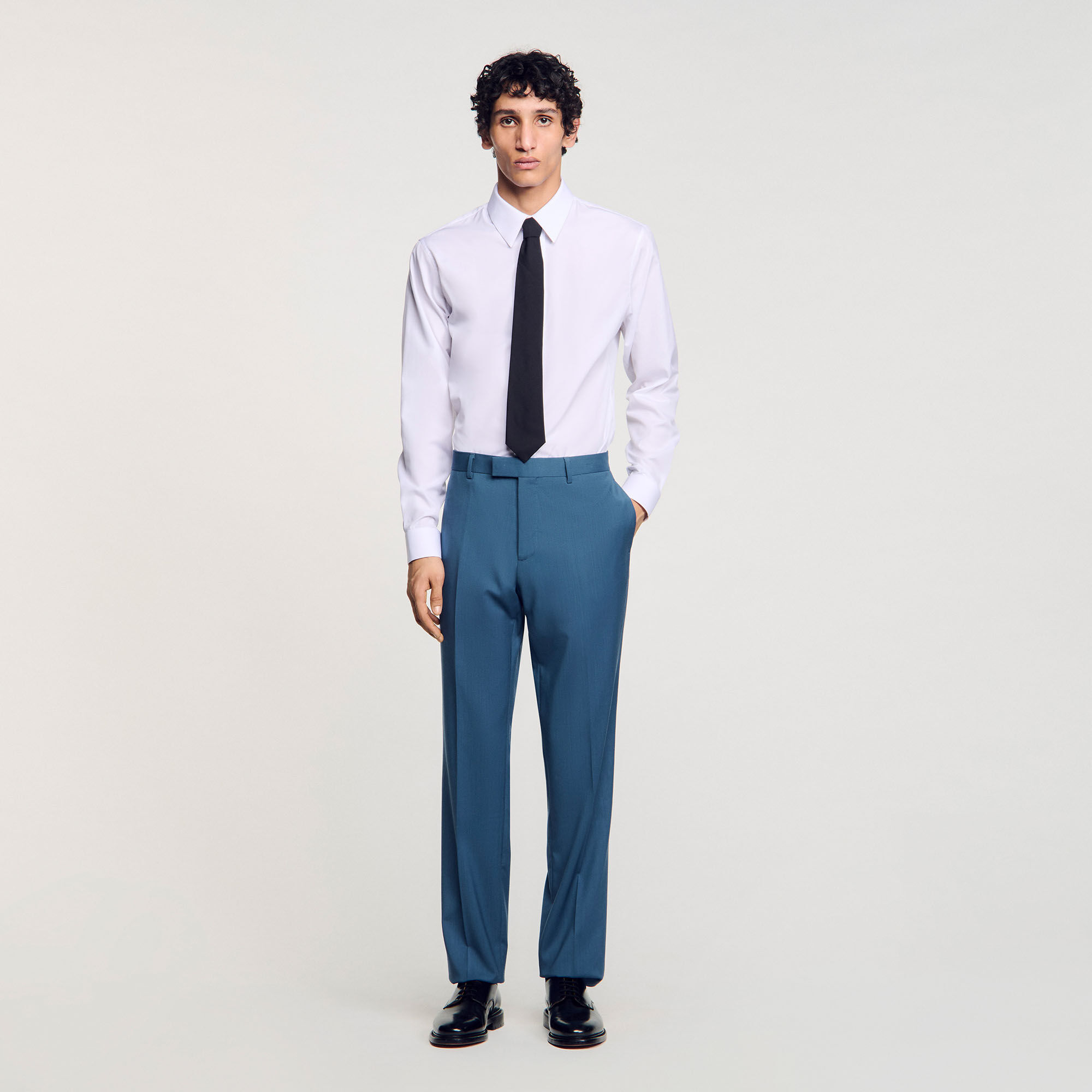 Pantalon de costume en laine