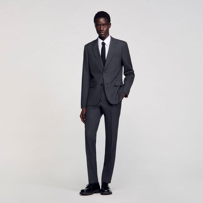 Veste de costume en laine