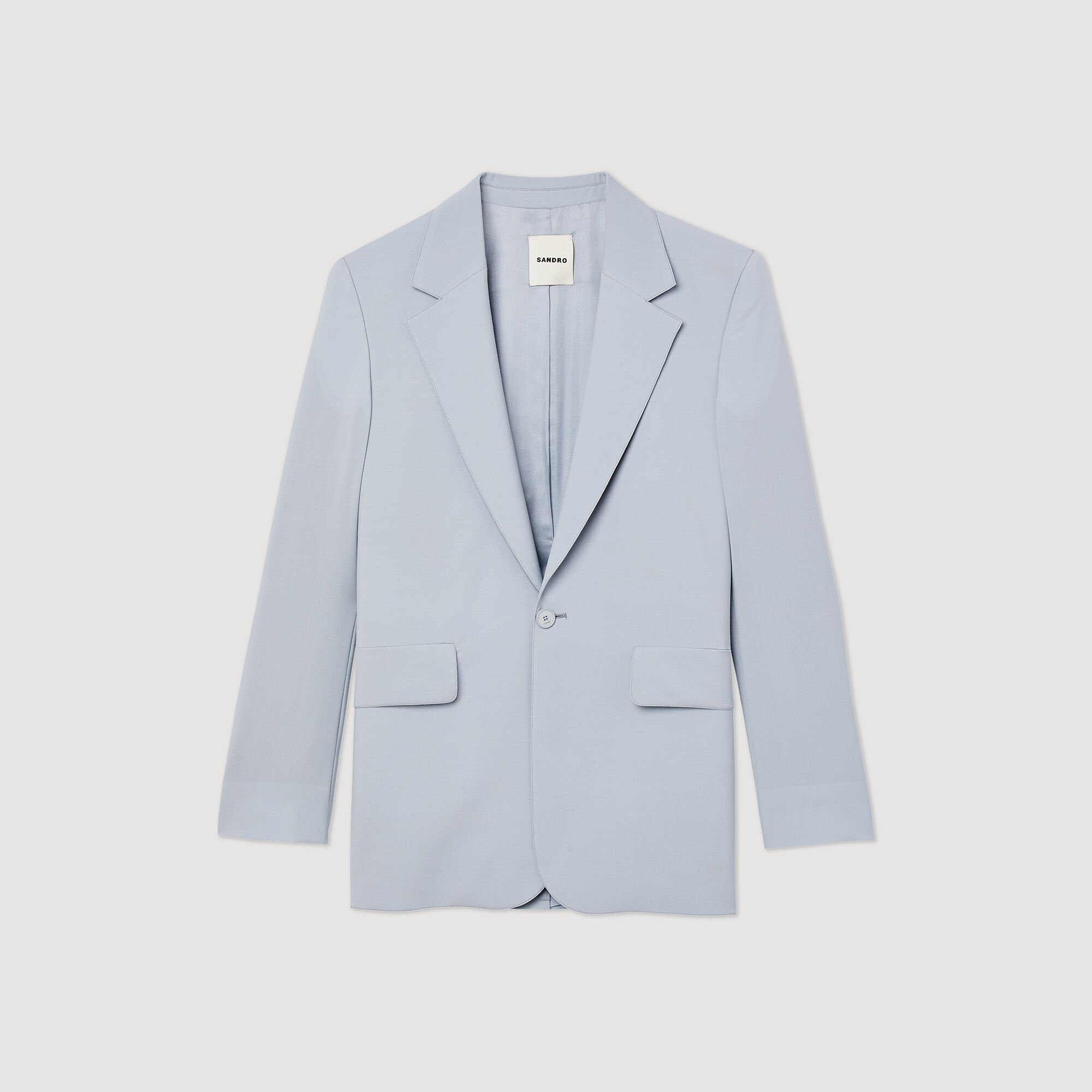 Veste de costume en laine vierge