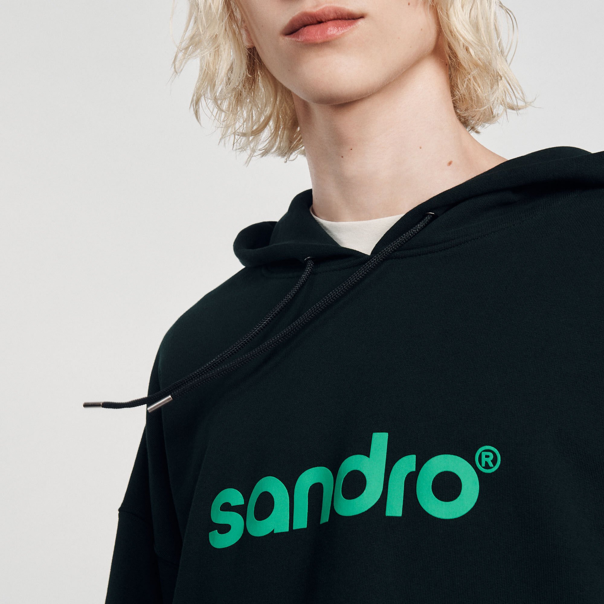 Hoodie oversize à logo
