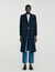 Manteau long croisé