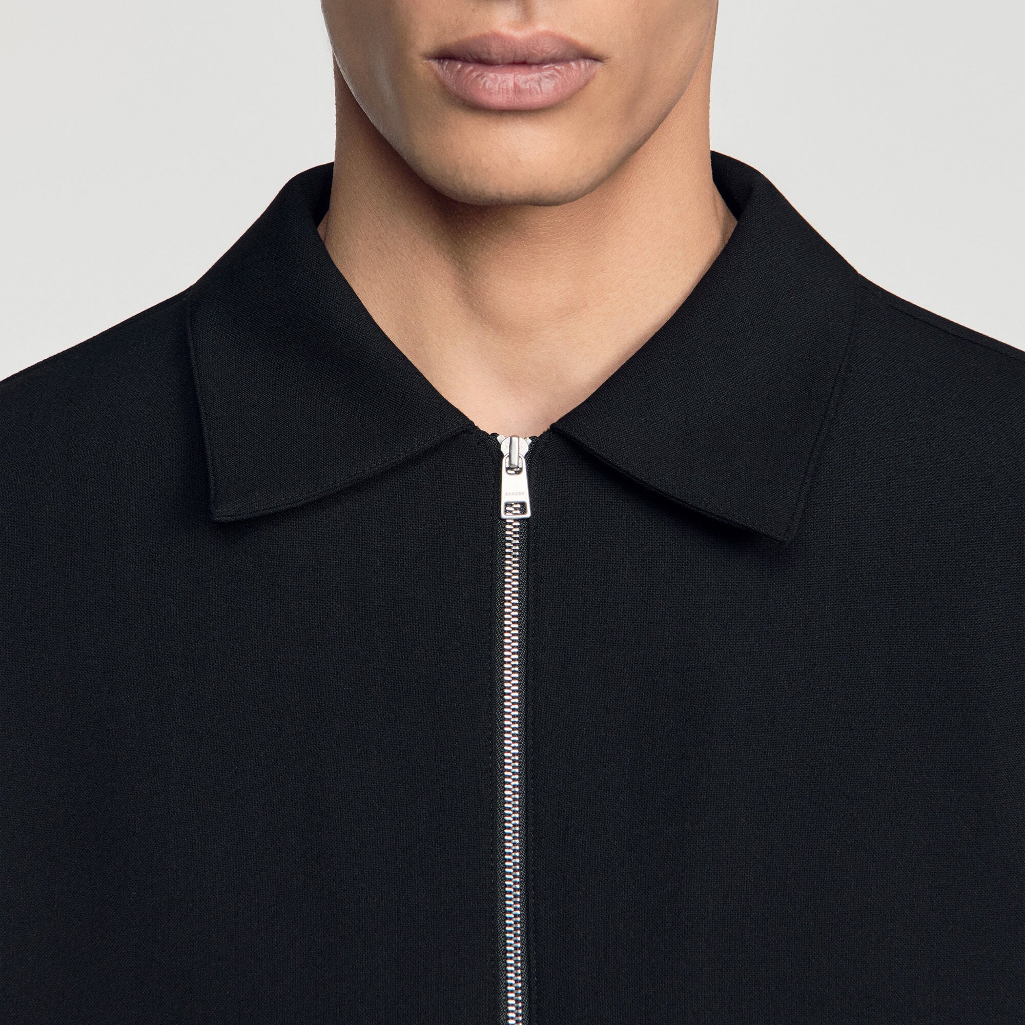 Chemise zipp&eacute;e
