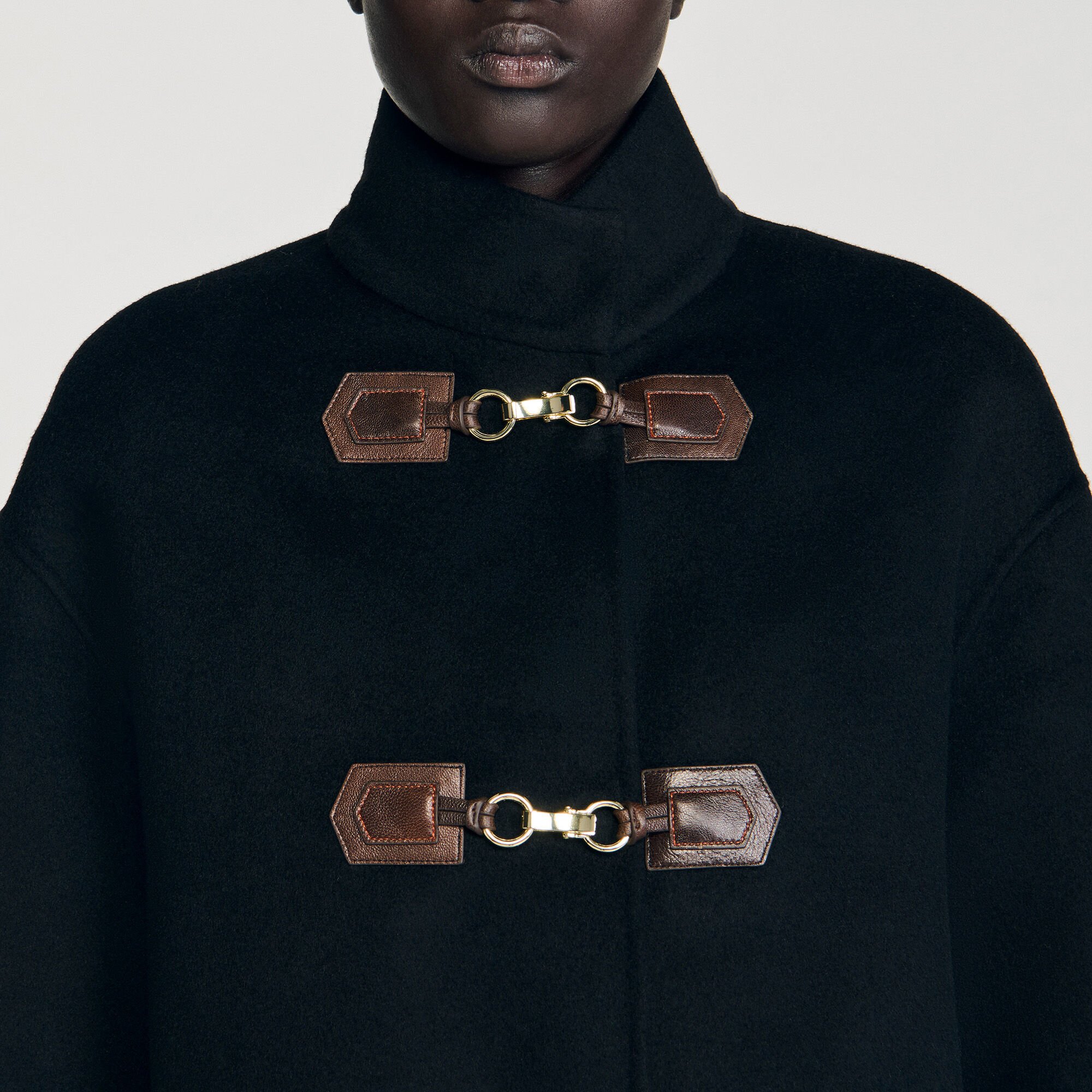 Manteau caban oversize