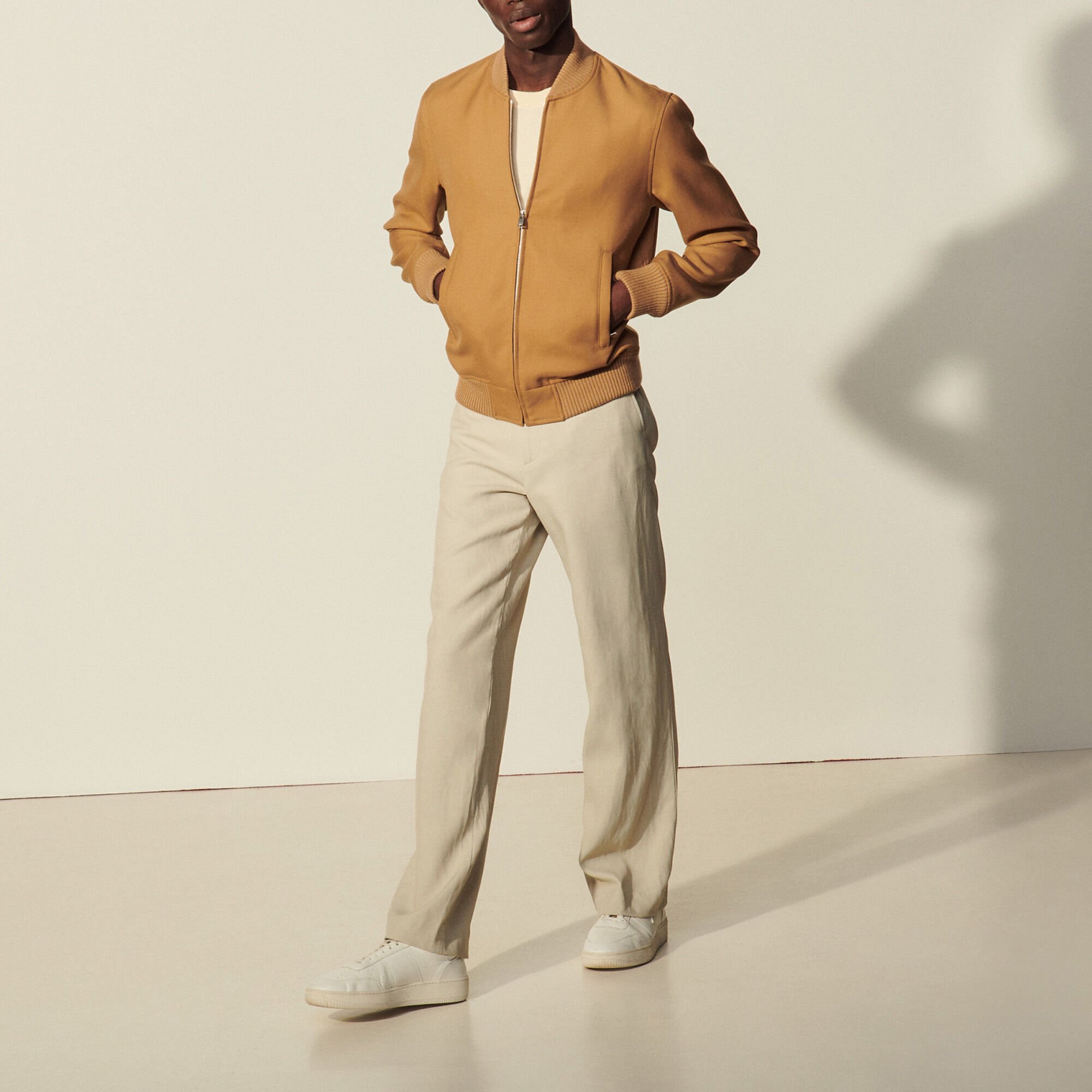 Blouson zippé esprit bombers