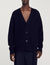 Cardigan en maille c&ocirc;tel&eacute;e - Homme | Sandro Paris