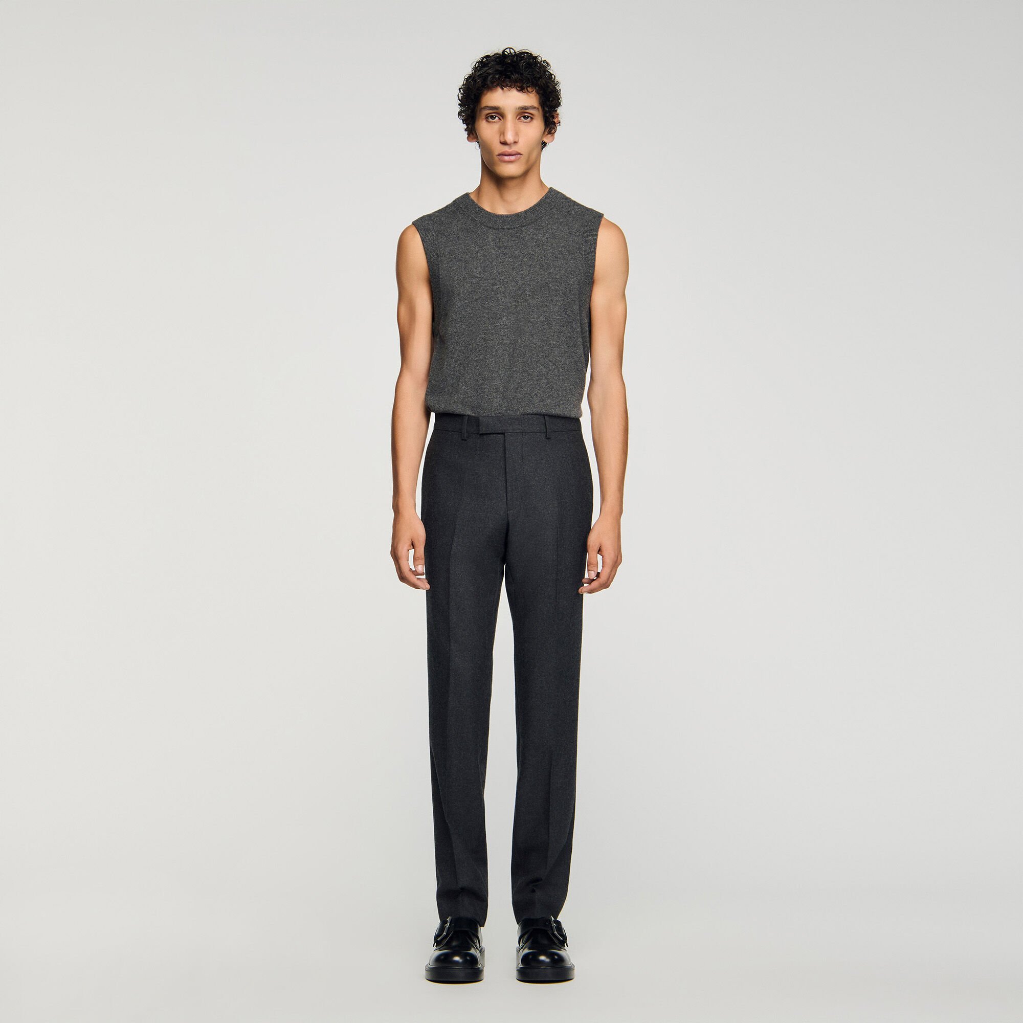 Pantalon de costume en laine
