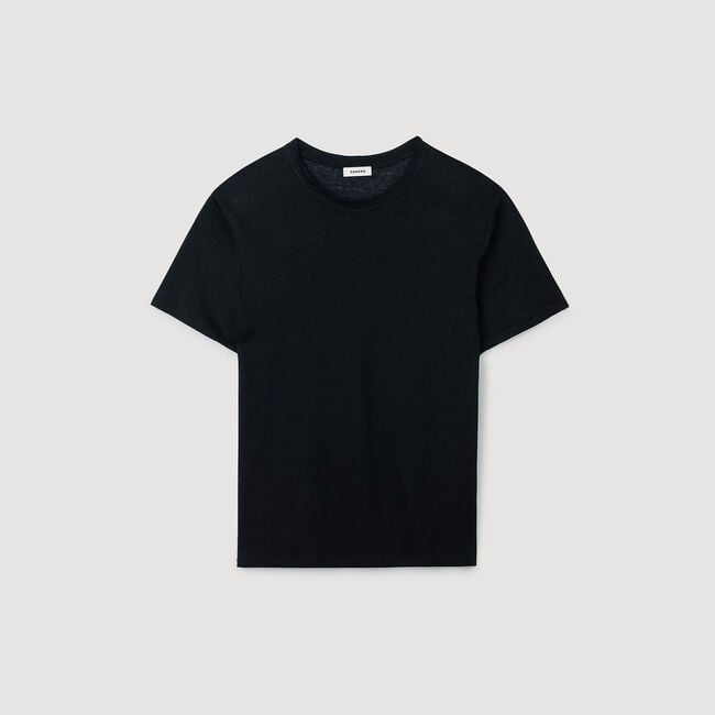 T-shirt en lin certifié