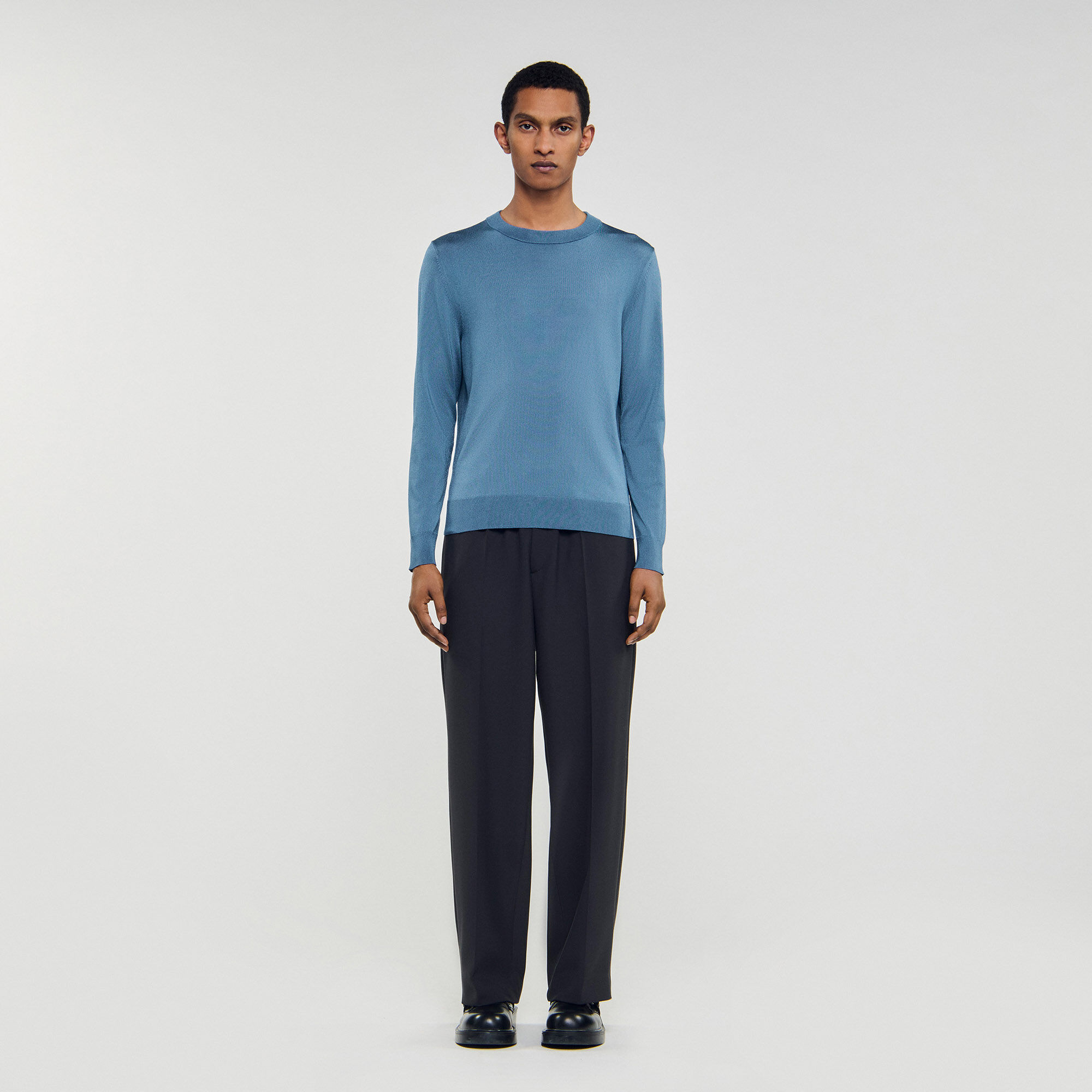 Pull en maille fine
