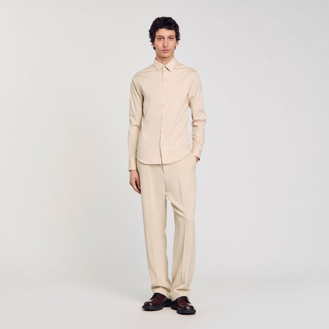 Chemise unie