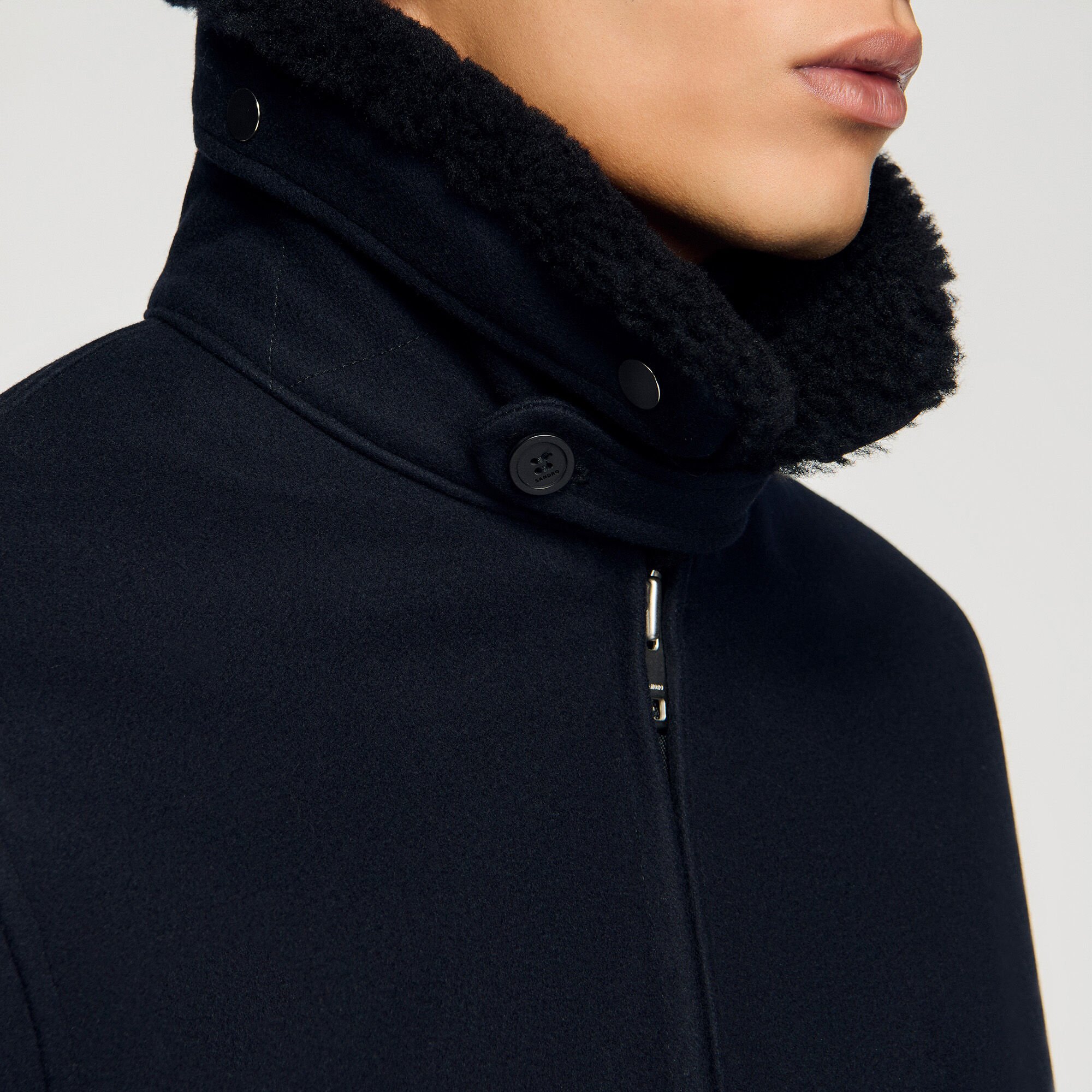 Blouson aviateur zippé