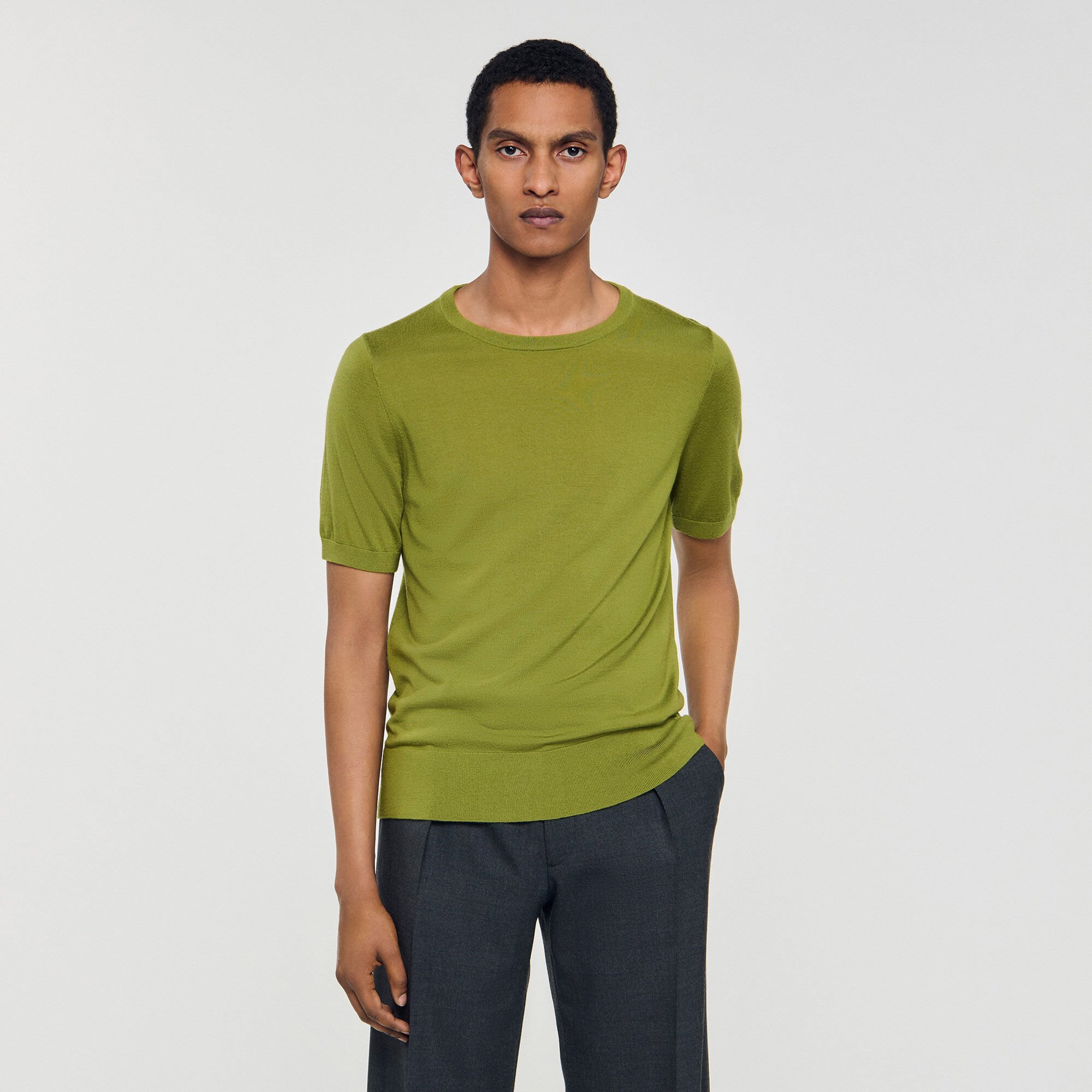T-shirt en maille fluide
