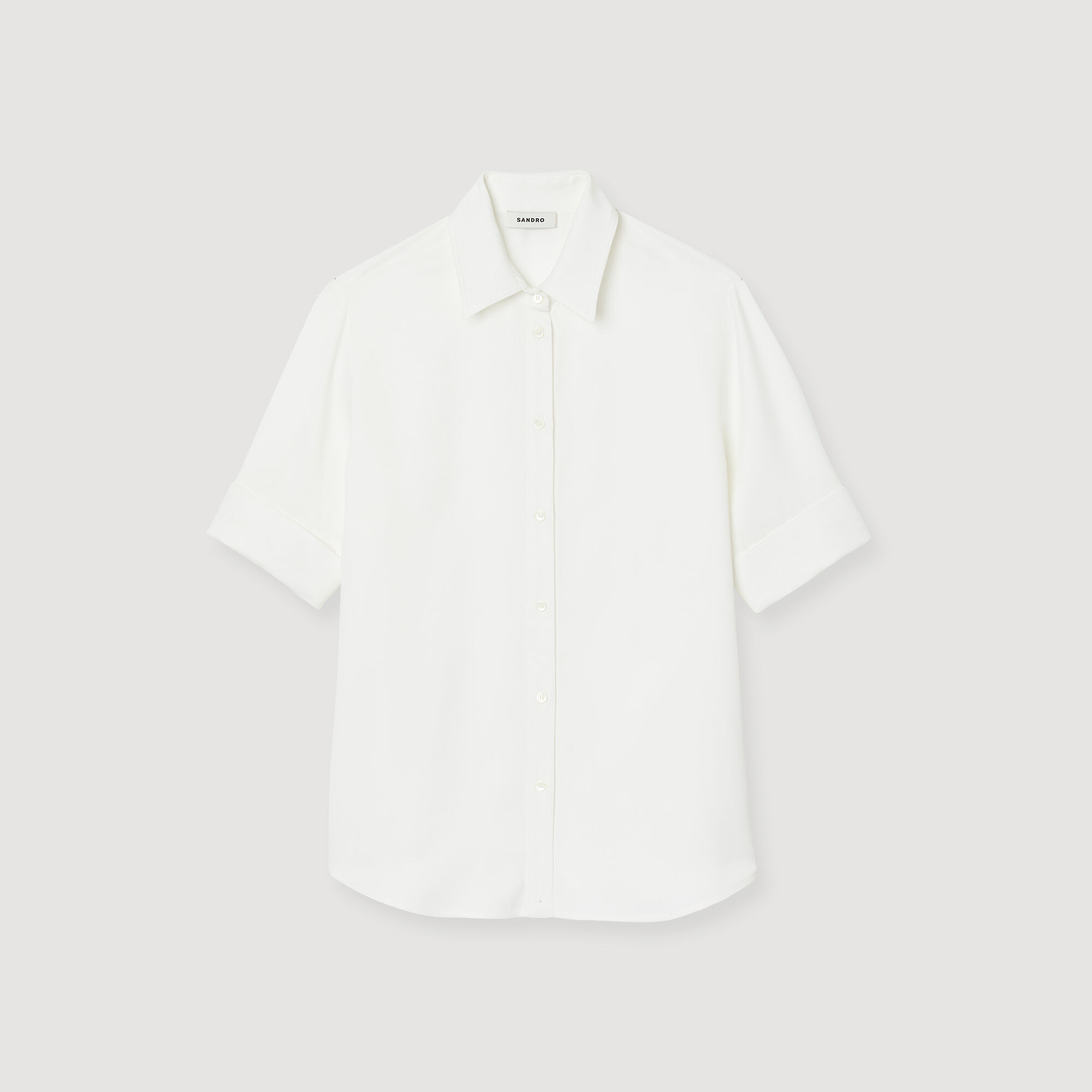 Chemise &agrave; manches courtes 