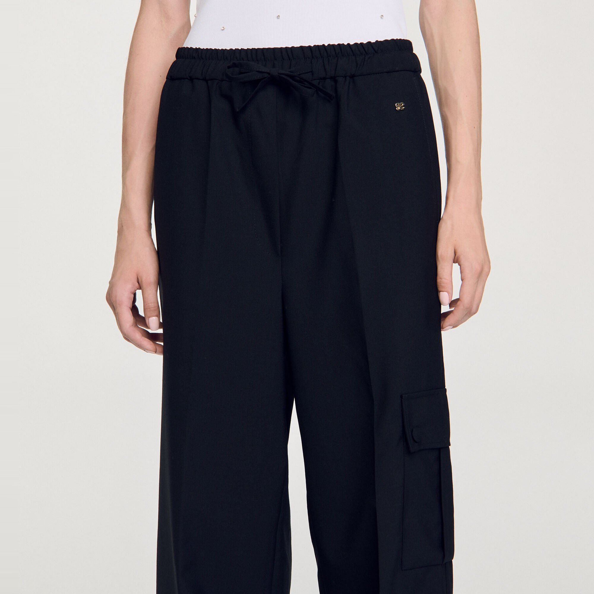 Pantalon taille élastiquée
