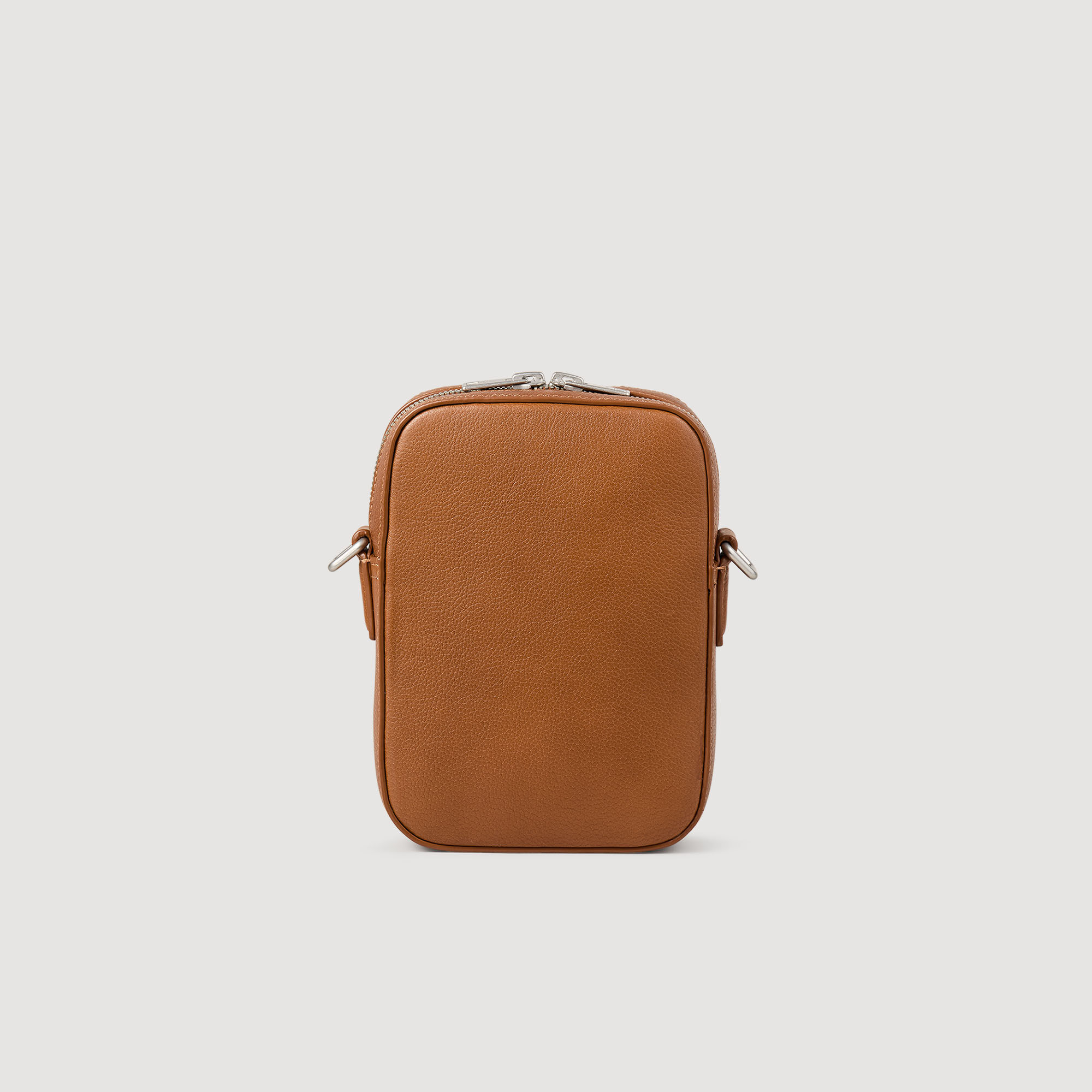 Petit sac en cuir grainé