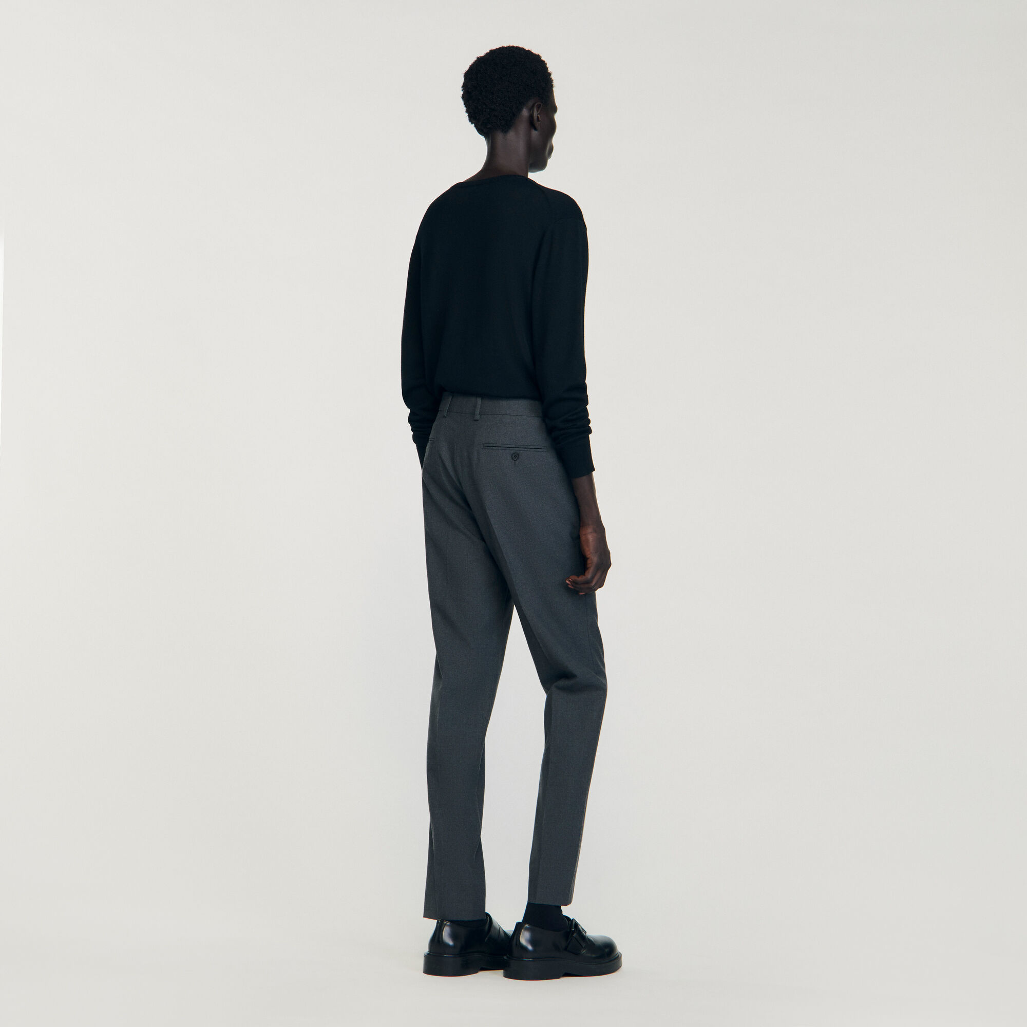 Pantalon de costume en laine