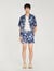 Short de bain &agrave; motif hippie
