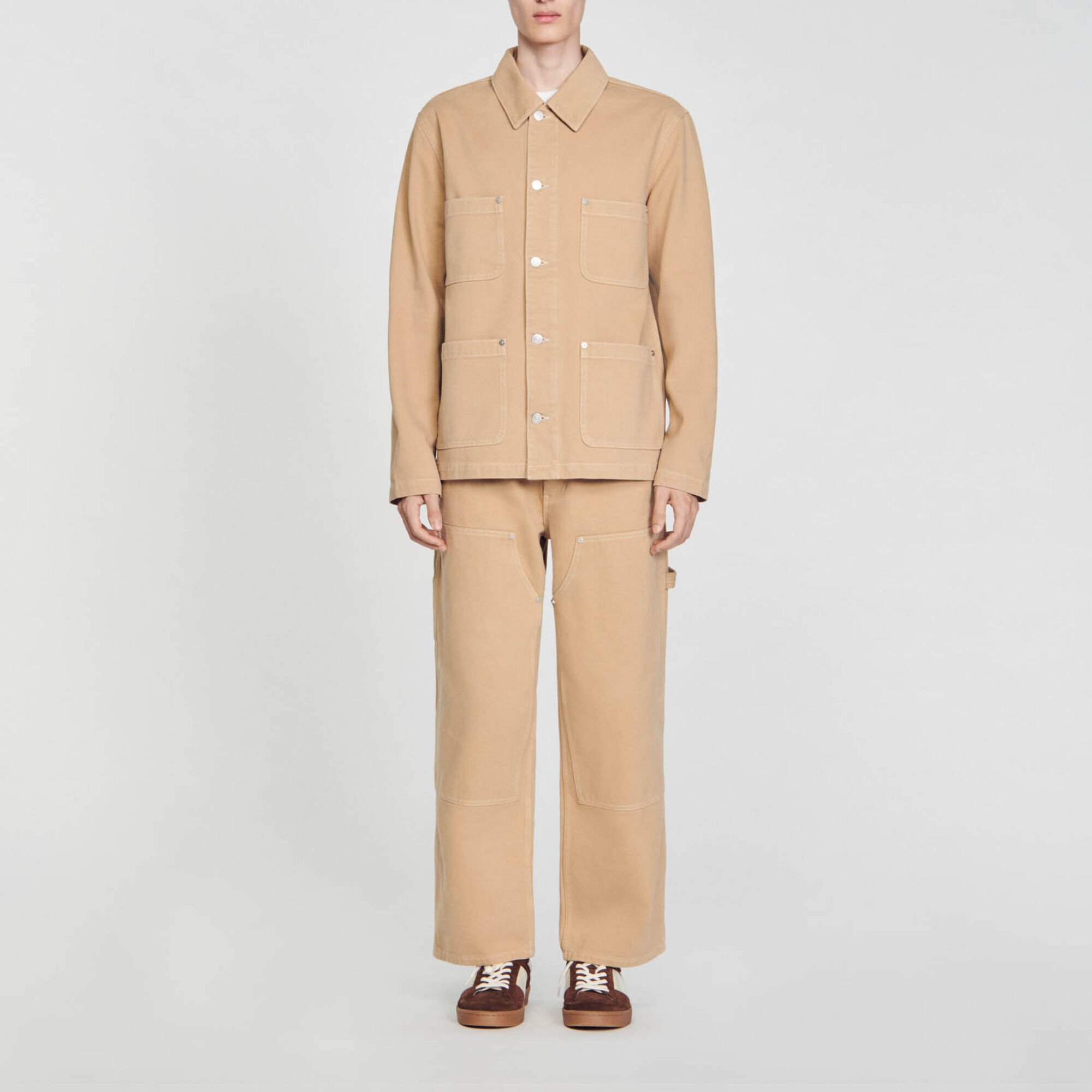 Blouson worker en denim