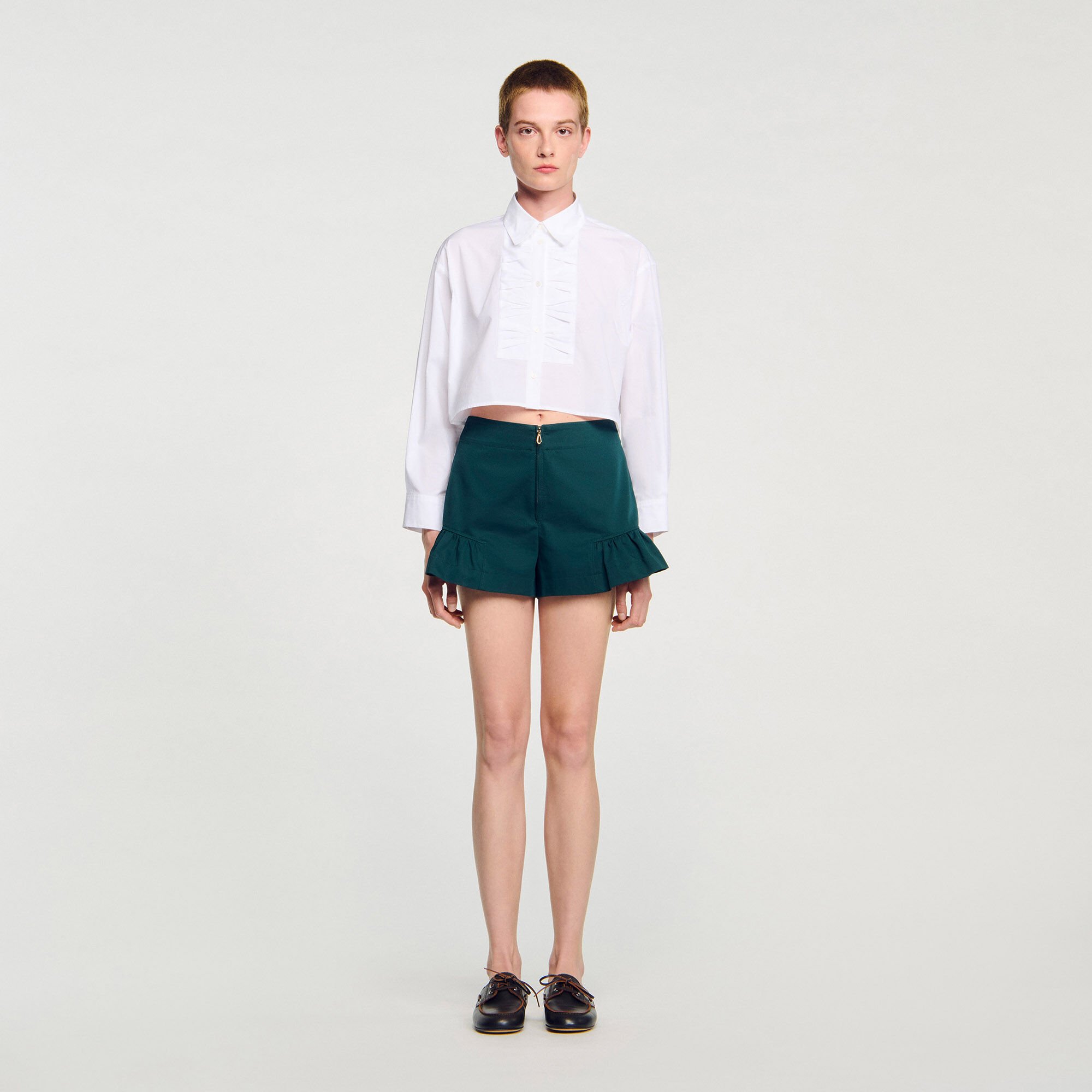 Short à volants