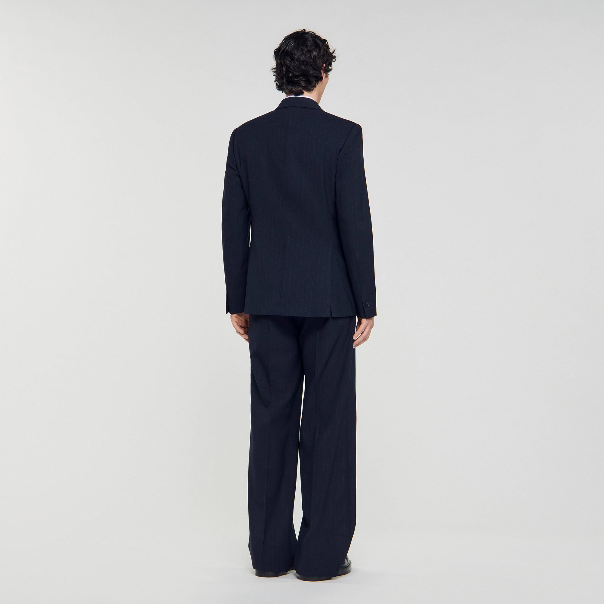 Veste de costume croisée