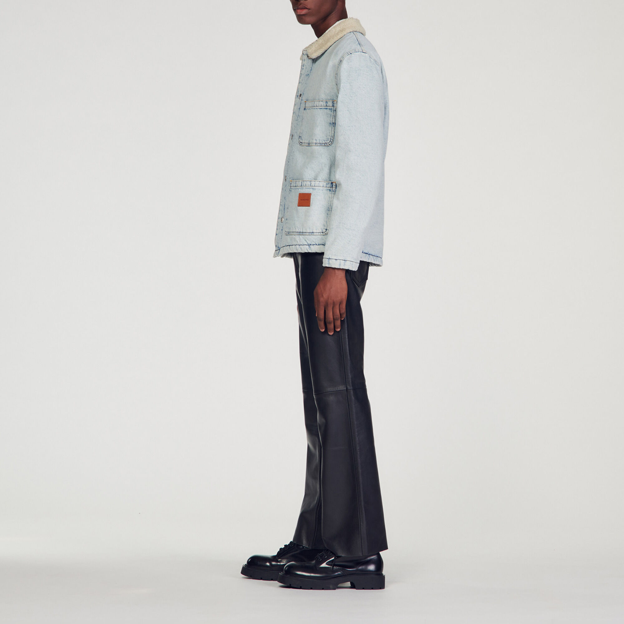 Blouson worker en denim