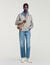 Cardigan zipp&eacute; effet 2 en 1 - Femme | Sandro Paris