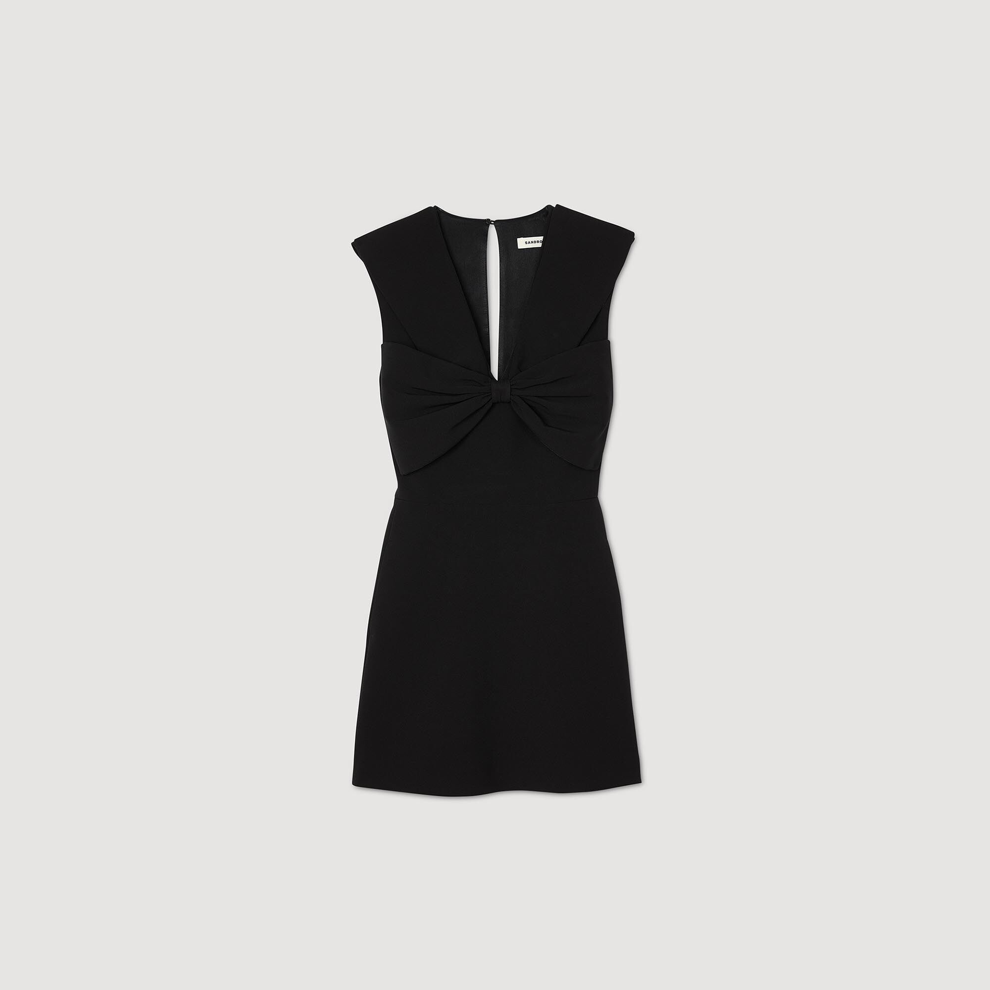 Robe noire pour femme Sandro Paris