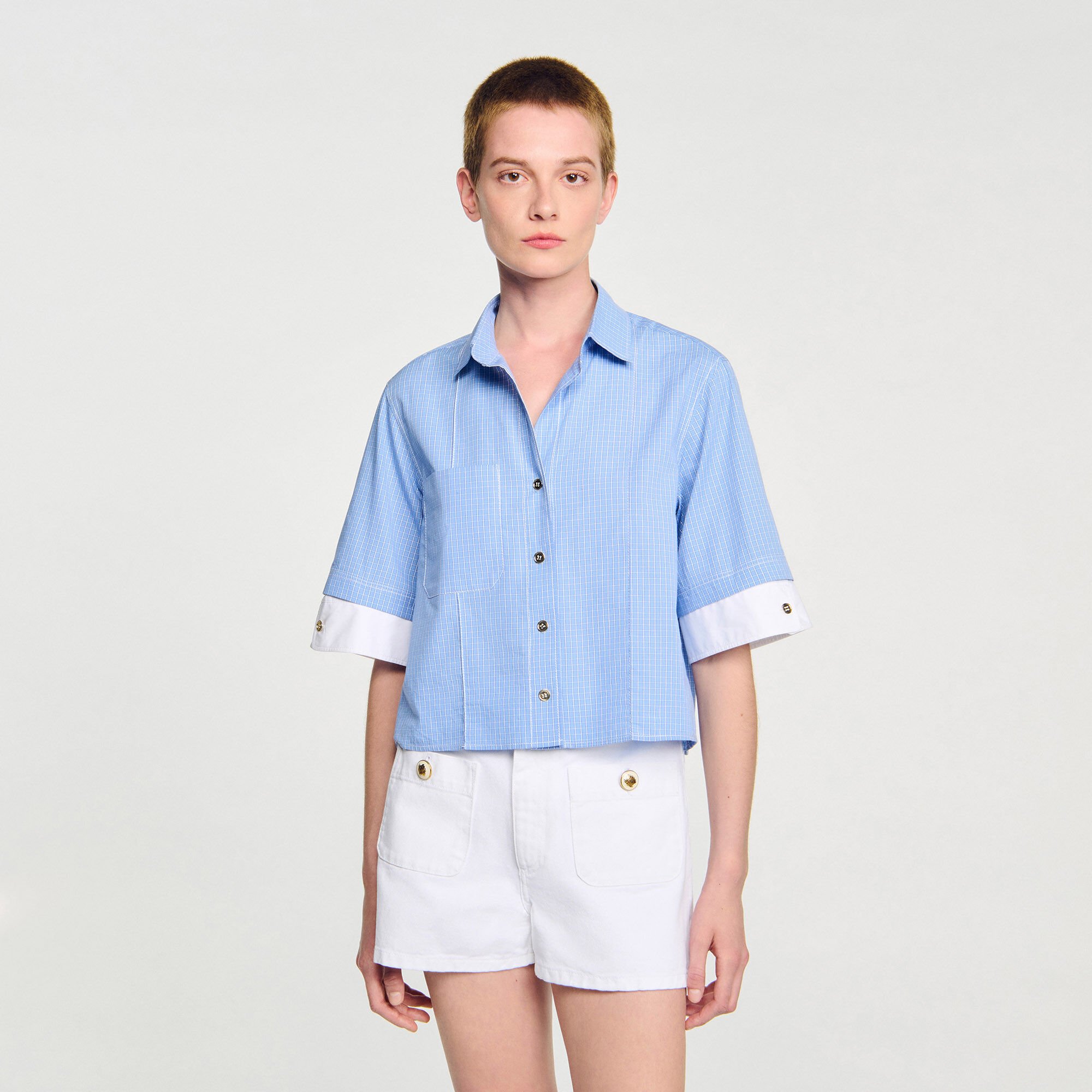 Short en denim 