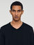 Pull en laine col V